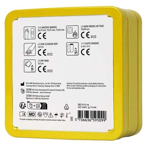 MyKit Erste Hilfe Set, gelb bedrucken, Art.-Nr. 1Z263111