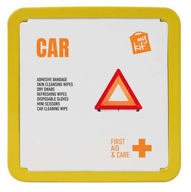 MyKit Erste Hilfe Set für das Auto, gelb bedrucken, Art.-Nr. 1Z263211