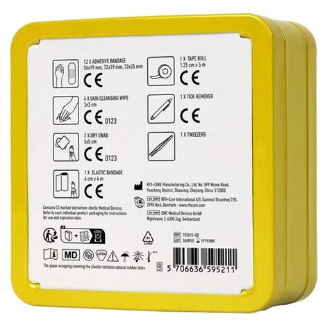 MyKit Erste Hilfe Set für Haustiere, gelb bedrucken, Art.-Nr. 1Z263311 MyKit Erste Hilfe Set für Haustiere, gelb bedrucken, Art.-Nr. 1Z263311