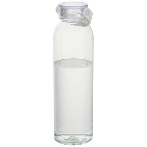 Alti 630 ml RCS-zertifizierte Trinkflasche aus recyceltem Kunststoff, transparent klar bedrucken, Art.-Nr. 10083601