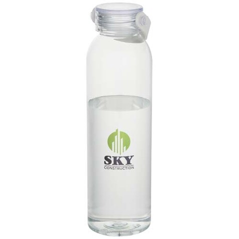Alti 630 ml RCS-zertifizierte Trinkflasche aus recyceltem Kunststoff, transparent klar bedrucken, Art.-Nr. 10083601