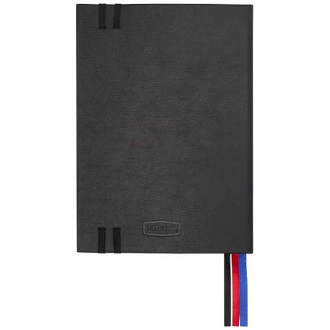 Alder A5 Hardcover Notizbuch, schwarz bedrucken, Art.-Nr. 10625790