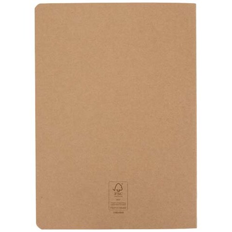 Slyk A5 Cahier Notizbuch, liniert, natur bedrucken, Art.-Nr. 10798106