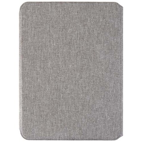Andean A5 RCS-recycelte Mappe, grau bedrucken, Art.-Nr. 10799382