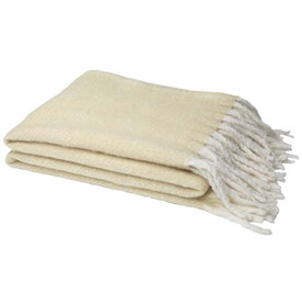 Dolly GRS-recycelte Decke, beige bedrucken, Art.-Nr. 11332902