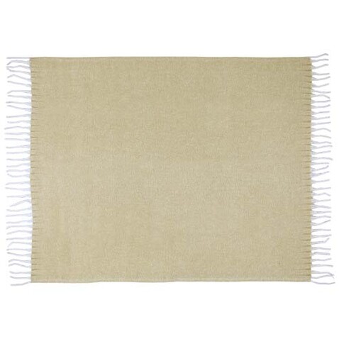 Dolly GRS-recycelte Decke, beige bedrucken, Art.-Nr. 11332902