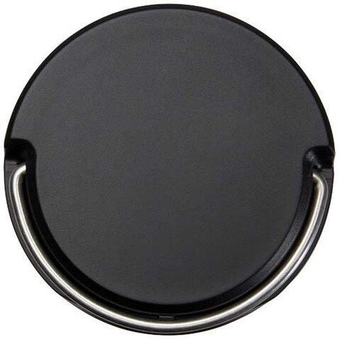 Doveron 500 ml isolierter Lunchpot aus recyceltem Edelstahl, schwarz bedrucken, Art.-Nr. 11342290