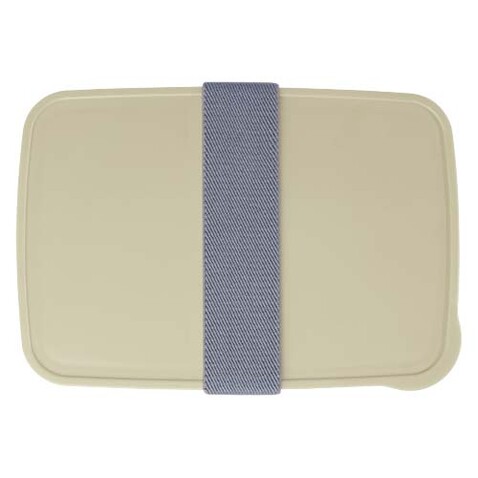 Dovi 800 ml Lunchbox, beige bedrucken, Art.-Nr. 11342302