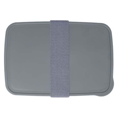 Dovi 800 ml Lunchbox, schiefergrau bedrucken, Art.-Nr. 11342382