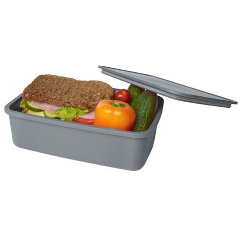 Dovi 800 ml Lunchbox, schiefergrau bedrucken, Art.-Nr. 11342382