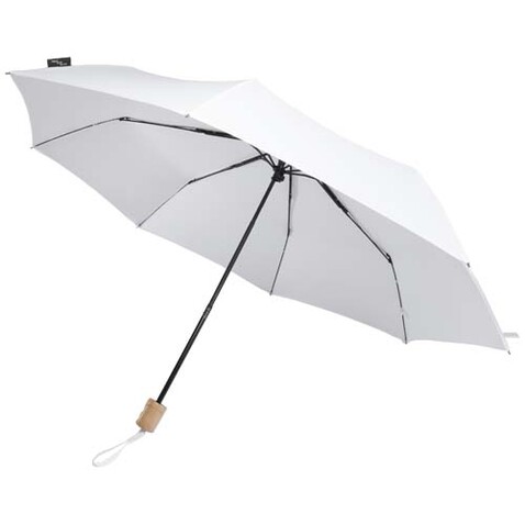 Dane 21&quot; RPET Regenschirm, weiss bedrucken, Art.-Nr. 11350801