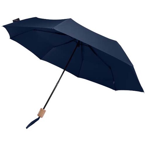 Dane 21" RPET Regenschirm, navy bedrucken, Art.-Nr. 11350855 Dane 21" RPET Regenschirm, navy bedrucken, Art.-Nr. 11350855