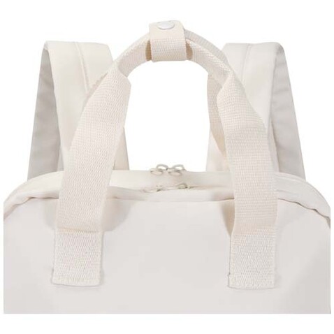 Trip 14&quot; Aware™ Recycelter Laptop Rucksack 9 L, offwhite bedrucken, Art.-Nr. 12076202