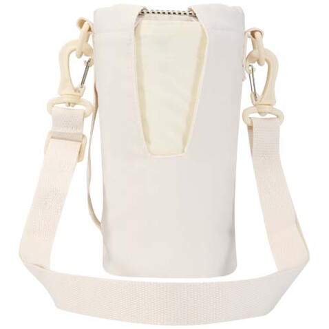 Trip Aware™ Recycelte Reisetasche für Flaschen 2 L, offwhite bedrucken, Art.-Nr. 12076502