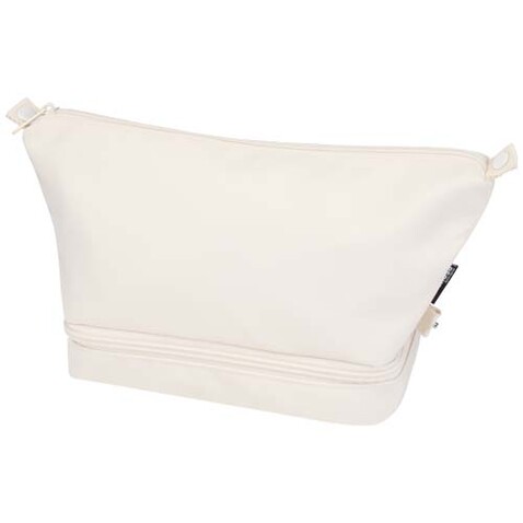 Trip Aware™ Recycelter Reisekulturbeutel 6 L, offwhite bedrucken, Art.-Nr. 12076602