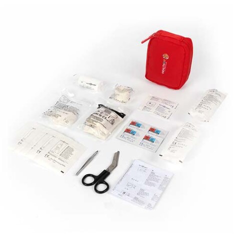 Essential Erste Hilfe Set, 59-teilig, rot bedrucken, Art.-Nr. 12205421