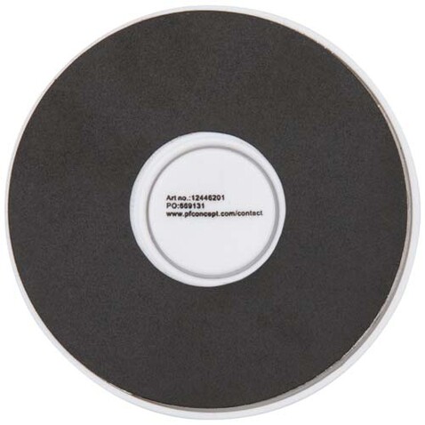 Albali Magnetische Smartphonehalterung aus recyceltem Kunststoff mit Ringständer, weiss bedrucken, Art.-Nr. 12446201