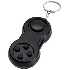 Fidgix Controller Fidget Schlüsselanhänger, schwarz bedrucken, Art.-Nr. 12634490