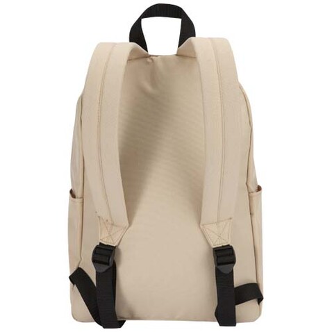 Byron 14" GRS-recycelter City Laptop Rucksack 14 L, Oatmeal bedrucken, Art.-Nr. 13009607 Byron 14" GRS-recycelter City Laptop Rucksack 14 L, Oatmeal bedrucken, Art.-Nr. 13009607