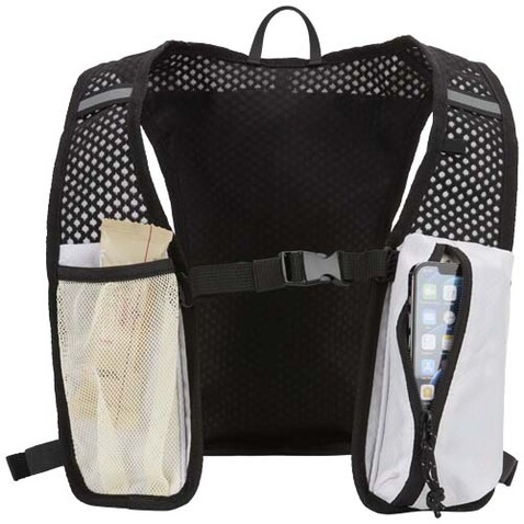 Nomad GRS-recycelte Laufweste mit Trinkfunktion 5 L, Sandstone bedrucken, Art.-Nr. 13009832