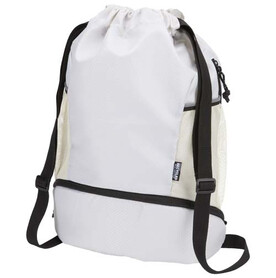 Nomad GRS-recycelter Sportbeutel mit Bodenfach 18 L, Sandstone bedrucken, Art.-Nr. 13009932