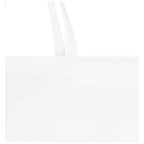 EcoSeal GRS-recycelte Nonwoven Tragetasche mit Zeitenfalten 12 L, weiss bedrucken, Art.-Nr. 13010601 EcoSeal GRS-recycelte Nonwoven Tragetasche mit Zeitenfalten 12 L, weiss bedrucken, Art.-Nr. 13010601