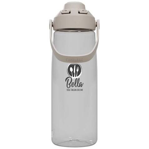 Camelbak® Thrive Chug 750 ml Tritan Renew Trinkflasche mit Schraubverschluss, transparent klar bedrucken, Art.-Nr. 10088701