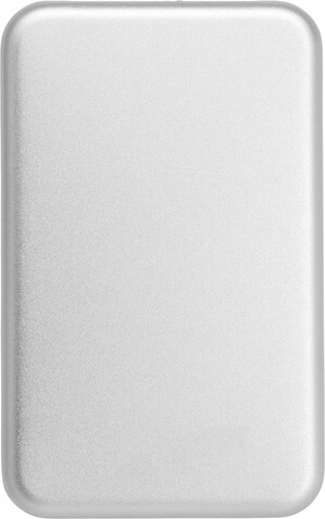 Aluminium Solar-Powerbank Tycho – Silber bedrucken, Art.-Nr. 032999999_1262004