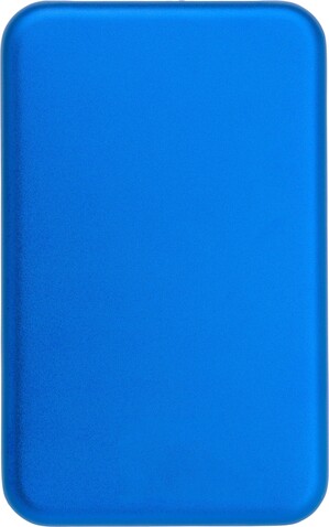 Aluminium Solar-Powerbank Tycho – Blau bedrucken, Art.-Nr. 005999999_1262004