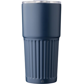 Recycelter Edelstahl-Trinkbecher mit doppelter Wand (500 ml) Kael – Blau bedrucken, Art.-Nr. 005999999_1267378