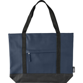 Strandtasche Lumi | Recycelt | 10 l – Blau bedrucken, Art.-Nr. 005999999_1267403