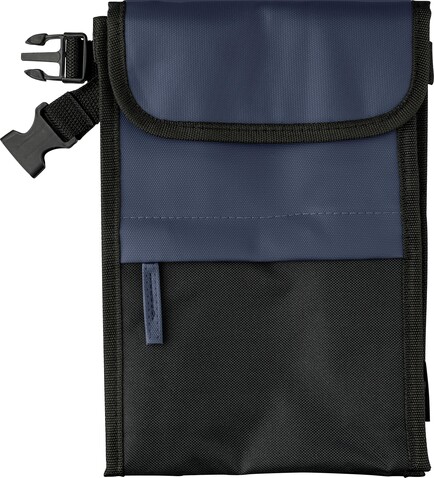 rPET Polyester (600D) Kühltasche Eira – Blau bedrucken, Art.-Nr. 005999999_1267406