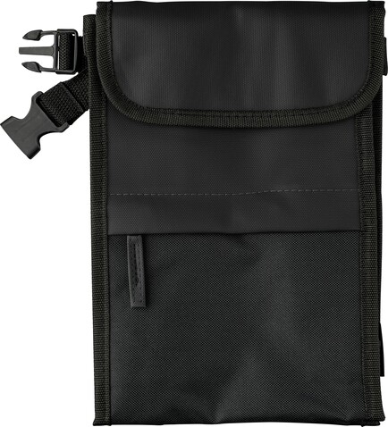 rPET Polyester (600D) Kühltasche Eira – Schwarz bedrucken, Art.-Nr. 001999999_1267406
