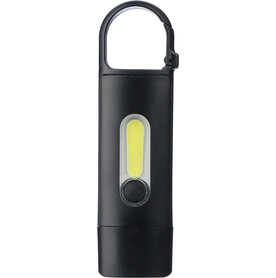 Recycelte ABS Mini-Taschenlampe Zai – Schwarz bedrucken, Art.-Nr. 001999999_1267536