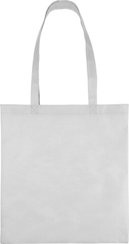 Recyceltem Einkaufstasche aus Non-Woven Talisa – Weiß bedrucken, Art.-Nr. 002999999_1267590