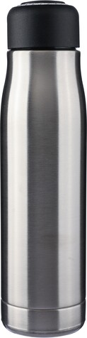 Doppelwandige Trinkflasche aus recyceltem Edelstahl (500 ml) Solene – Silber bedrucken, Art.-Nr. 032999999_1267777 Doppelwandige Trinkflasche aus recyceltem Edelstahl (500 ml) Solene – Silber bedrucken, Art.-Nr. 032999999_1267777