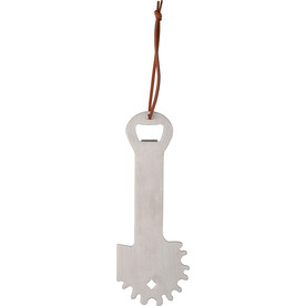 Grillreiniger mit Flaschenöffner Elara – Silber bedrucken, Art.-Nr. 032999999_1267783