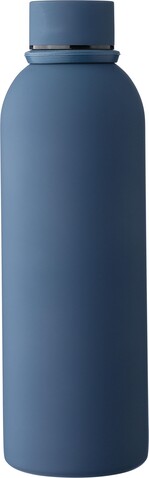 Recycelte doppelwandige Trinkflasche aus Edelstahl 500 ml Sena – Blau bedrucken, Art.-Nr. 005999999_1267809 Recycelte doppelwandige Trinkflasche aus Edelstahl 500 ml Sena – Blau bedrucken, Art.-Nr. 005999999_1267809