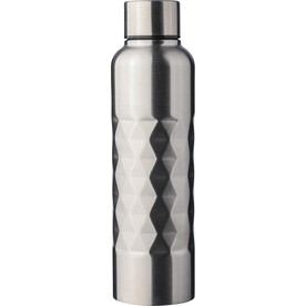Einwandige Trinkflasche aus recyceltem Edelstahl (800 ml) Talin – Silber bedrucken, Art.-Nr. 032999999_1267909