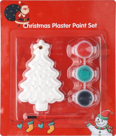 PS Weihnachtsbaum-Malset Amaris – custom/multicolor bedrucken, Art.-Nr. 009999999_1271556