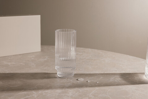VINGA York Highball, 4-tlg. Set transparent bedrucken, Art.-Nr. V4330800