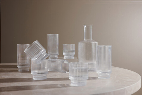 VINGA York Highball, 4-tlg. Set transparent bedrucken, Art.-Nr. V4330800