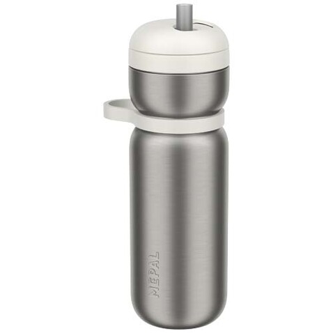 Mepal Twist 600 ml Thermo-Sportflasche, weiss bedrucken, Art.-Nr. 10091001
