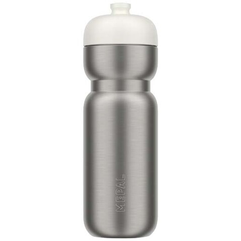Mepal Pull 800 ml Edelstahlt Sportflasche, weiss bedrucken, Art.-Nr. 10091101