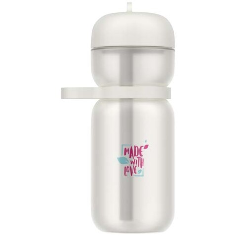 Mepal 600 ml Flip Sportflasche, weiss bedrucken, Art.-Nr. 10091301