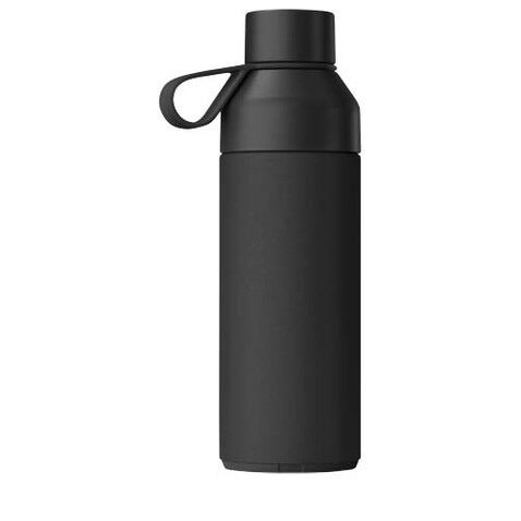 Ocean Bottle 500 ml 3 in 1 Set, Obsidian Black bedrucken, Art.-Nr. 11318590