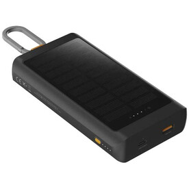 Xtorm XG2S101 Go2 10.000 mAh 15W Solar Powerbank mit Lampe, kohle bedrucken, Art.-Nr. 12447984 Xtorm XG2S101 Go2 10.000 mAh 15W Solar Powerbank mit Lampe, kohle bedrucken, Art.-Nr. 12447984