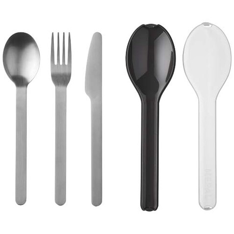 Mepal Ellipse Besteckset, schwarz bedrucken, Art.-Nr. 13042490