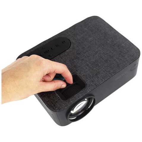 Prixton Projektor Lumiére, schwarz bedrucken, Art.-Nr. 2PA06990