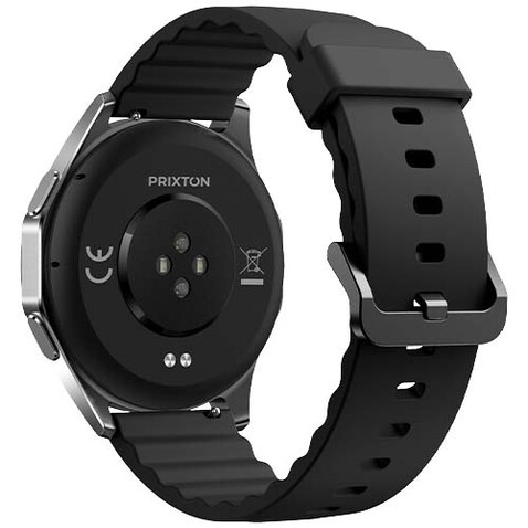 Prixton SWB33 Smartwatch, schwarz bedrucken, Art.-Nr. 2PA18190
